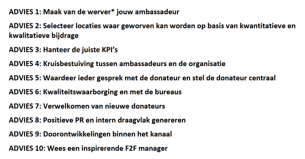 FACE2FACE NL Advies 2021